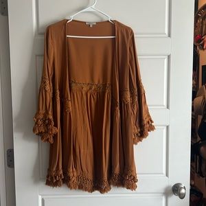 Jodifl size S burnt orange cardigan